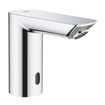 Кран для умывальника с сенсором на одну воду GROHE Bau Cosmopolitan хром латунь питание на батарейках 6V 36452000