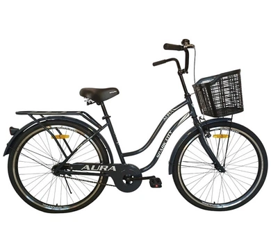 Велосипед ST 26" Spark CITY Aura рама 17" чорний (240006)