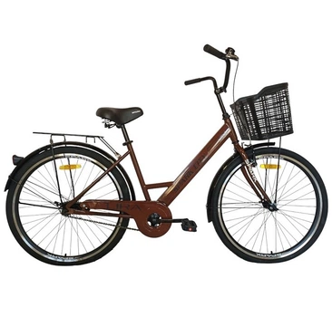 Велосипед ST 26" Spark CITY Lira рама 17" коричневий (240040)