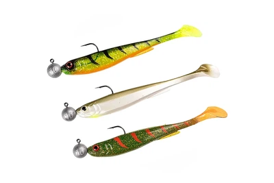 Силикон Daiwa Prorex Slim Shady Live 10.5см 8г набор на окуня/судака, цвет: Perch/Zander Set (4320022005)
