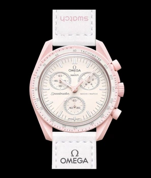 Наручний годинник Swatch x Omega Bioceramic MoonSwatch Mission to Venus SO33P100
