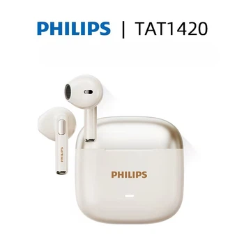Беспроводные TWS наушники Philips TAT1420 с AI микрофоном и 18 часами автономности