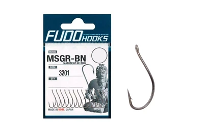 Крючки Fudo Maruseigo W/Ring Black №12 (14шт/уп) (6131009003)