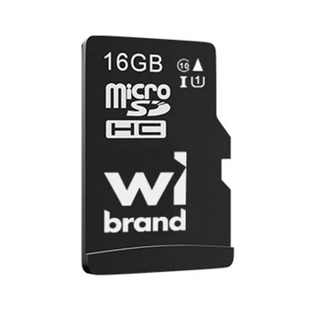 Карта памяти Wibrand MicroSDHC 16Гб UHS-I Class 10 без адаптера (661400)