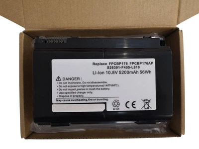 Аккумулятор для ноутбука Fujitsu LifeBook E780, E8410, E8420, AH550, NH5701, H250, FPCBP233, FPCBP175, FPCBP176, FPCBP199 5200mah 56Wh 10.8v Type-A