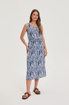 Жіноча сукня MOODO 4658 46 XXXL блакитна