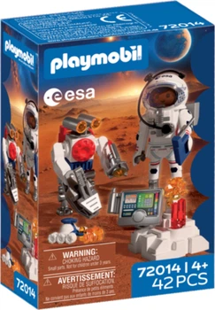 Набір іграшок Playmobil Space Астронавт ESA з роботом 72014 (4008789720146)