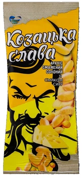 Арахiс солоний зi смаком сиру ТМ "Козацька Слава"100г