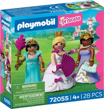 Zestaw zabawek Playmobil Princess Magic Trzy księżniczki 72055 (4008789720559)