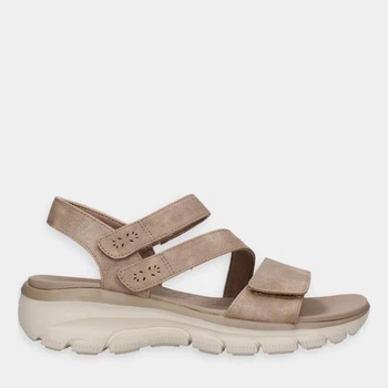 Жіночі сандалії Skechers 163532 TPE 38 (8US) 25 см Бежеві (198739023312)