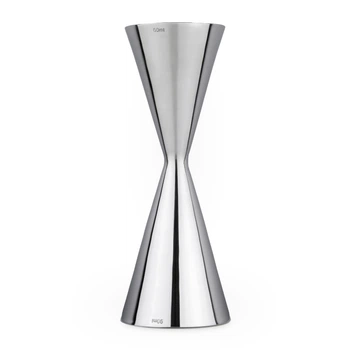 Барный джигер Total Barware AERO 60/90 мл Серебристый (06843-Ji-60x90-a-s)