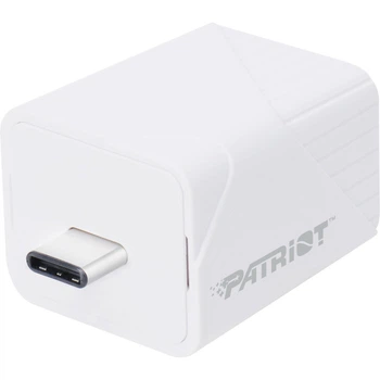 Накопитель для смарт-бекапов Patriot iLuxe Cube 256GB USB Type-C White (PI256GCUW30C)