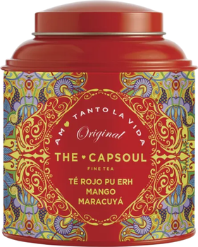 Червоний чай The Capsoul Манго Маракуйя 100 г (8436561730483)