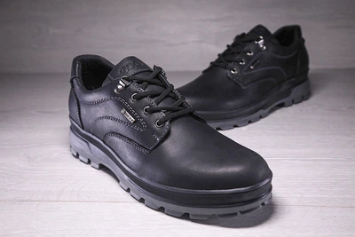 Спортивні шкіряні туфлі Waterproof Nubuck Black 43