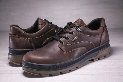 Спортивні шкіряні туфлі Waterproof Nubuck Brown 44