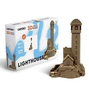 Картонний 3D пазл-конструктор "Cartonic 3D Puzzle LIGHTHOUSE" Маяк