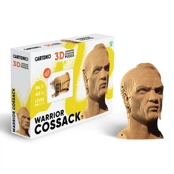 Картонный 3D пазл-конструктор "Cartonic 3D Puzzle COSSACK WARRIOR" Козак