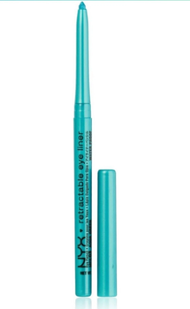 Выдвижной карандаш для глаз Nyx Retractable Eye Liner MPE03 Aqua Green бирюзовый