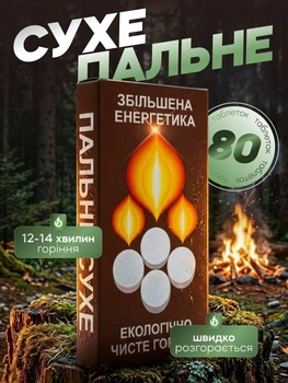 Сухое топливо сухой спирт таблетки твердое горючее туристическое походное 8 шт для розжига костра разогрева еды похода кемпинга в гранулах полевых условиях без дыма запаха компактное длительного хранения для туризма выживания военных пайка мангала барбекю