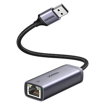 USB 3.0 Ethernet адаптер Gigabit 1000 Мбит/с AX88179, USB to RJ45 сетевая клетка для ноутбука и ПК Ugreen