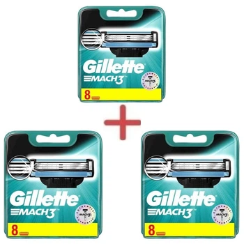 Змінні касети для гоління Gillette Mach 3 24шт