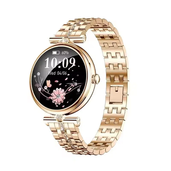 Наручний розумний годинник Modfit Eclipse Gold Steel класичний