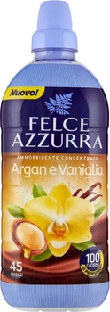 Концентрований кондиціонер для білизни Felce Azzurra Argan E Vaniglia Аргана та ваніль 45 прань 900 мл (8001280034121)