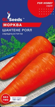 Морковь Шантане Роял семян (3 г) среднеспелая, For Hobby, TM GL Seeds