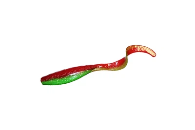 Силикон ZMAN Streakz Curly Tailz 5" 4шт, цвет: Nuked Chicken Glow (4321029001)