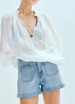 Шорти H&M 11755 Блакитний 46 (1498)