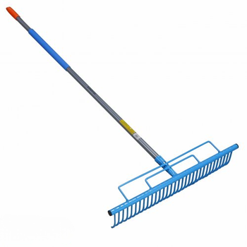 Грабли газонные GRUNTEK RR-600/140S 32 зубца с ручкой (295155600_S)