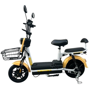 Велосипед с электромотором SPARK BLOOM 14" 48V/400W/12Ah Оранжевый