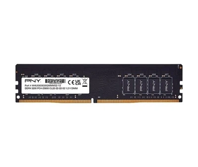 Пам'ять DDR4 8Gb, 3200 MHz, PNY, CL22, 1.2V (MD8GSD43200-SI)
