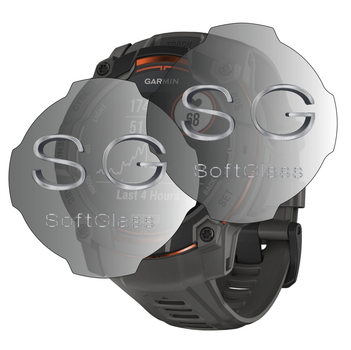 Бронеплівка Garmin Instinct 3 50mm (2шт на Екран) SoftGlass