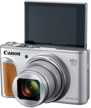 Компактний фотоапарат Canon PowerShot SX740 HS Silver (2956C002)