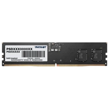 Память для настольных компьютеров PATRIOT 8 GB DDR5 5200 MHz Signature Line (PSD58G520041)