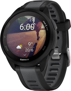 Смарт-часи Garmin Forerunner 165 Black/Slate Gray (010-02863-20/A0/AC)