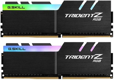 Пам'ять для настільних комп'ютерів G.Skill 32 GB (2x16GB) DDR4 3600 MHz Trident Z RGB (F4-3600C18D-32GTZR)