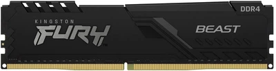 Оперативна памʼять Kingston Fury DDR4-3200 8192 MB PC4-25600 Beast Black (KF432C16BB/8) Б/В