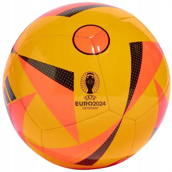 Футбольний м'яч Adidas Fussballliebe Euro 2024 Club розмір 5, оранжевий