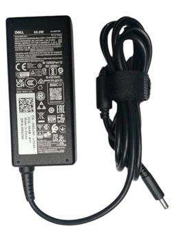 Блок живлення (зарядний адаптер) для ноутбука Dell — 19.5V 3.34A 65W, штекер 4.5×3.0 мм (прямокутний)