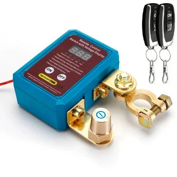 Дистанційний вимикач маси 12V/24V 240A з пультом ДУ (2 пульти), роз'єднувач акумулятора з LED індикацією ( RCS+VD )
