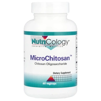 Мікрохітозан Nutricology (MicroChitosan) 600 мг 60 капсул (ARG-55990)