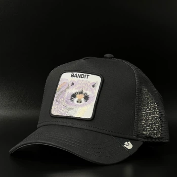 Оригинальная черная кепка с сеткой Goorin Bros.Bandit Trucker 101-2453-VOI01
