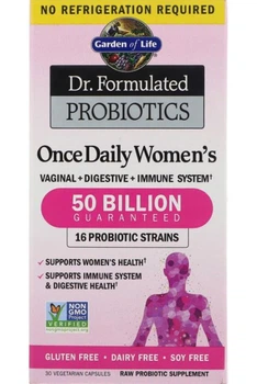 Жіночий щоденний пробіотик (Once Daily Women's) 50 млрд КУО 30 капсул GOL11832