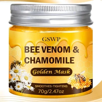 Маска для лица GSWP с пчелиным ядом и ромашкой "Bee venom & Chamomile Golden Mask" 70 г