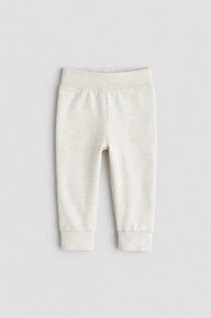 Штани H&M 1239379-8 бежевий меланж 56см
