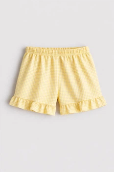 Шорти H&M 1277399 170см жовтий клітинка