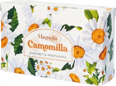 Твердое мыло Magnolia Saponetta Profumata Camomilla с Ромашкой 115 г (8021723068810)