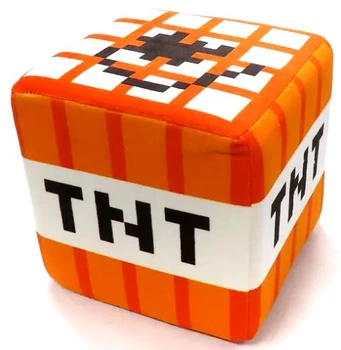 Детская игрушка из игры Minecraft куб TNT 10 см Динамит